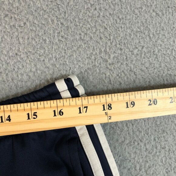 Adidas Shorts‎ Men Large Blue 3 Stripes Sportswear Basketball Clima365 Logo - Picture 13 of 15